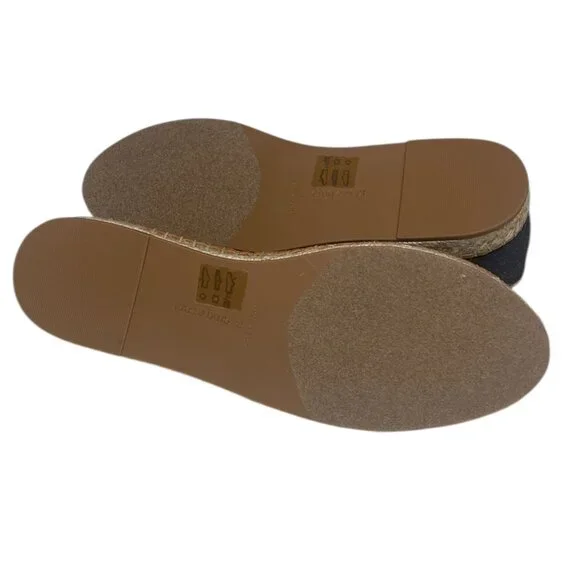 Cinq a Sept Jenna Denim Espadrille Flats European Size 39 / US 8.5 NWOT - Picture 8 of 10